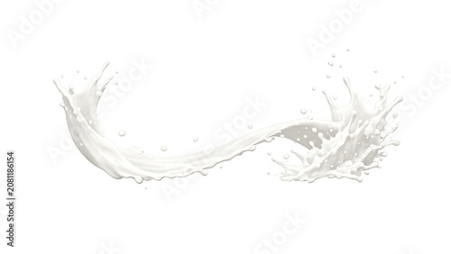 Dynamic milk splash PNG isolated on transparent background, dairy product liquid motion for food and beverage design projects     5460 x 3072px - 1