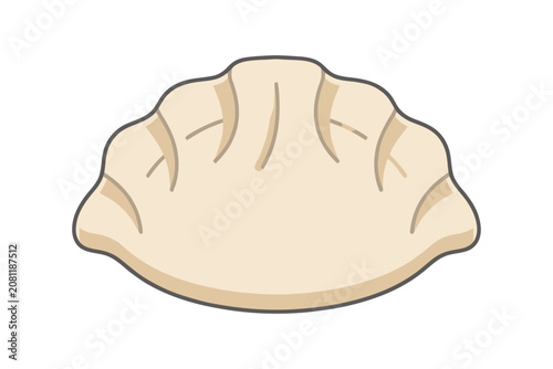 Dumpling Vector Illustration