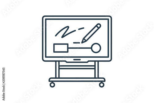Interactive Whiteboard Icon