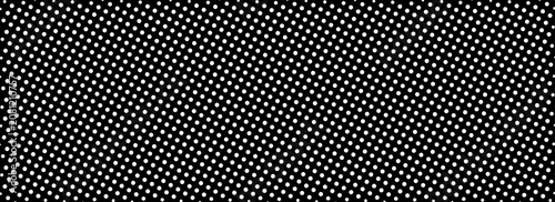 abstract seamless monochrome white dot with black bg.eps10 ilustration