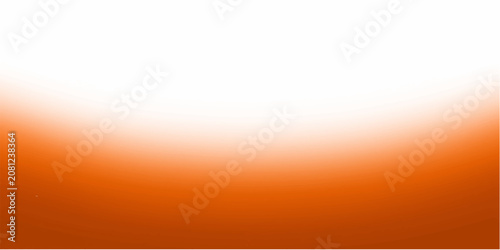 Foto An abstract gradient blending from a deep warm orange at the bottom to a bright white at the top, creating a soft, diffused light effect and a sense of upward movement