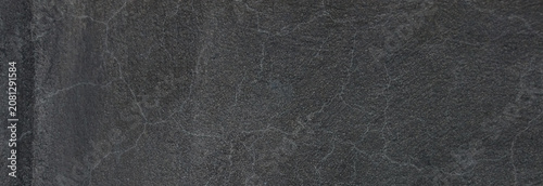 Foto Dark charcoal slate texture background, natural black stone surface with fine ve