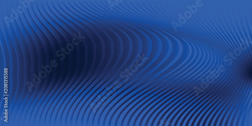 Design Lines Blue Gradient Abstract Background. Blurred Gradient with grain noise texture effect, elegant and futuristic art
