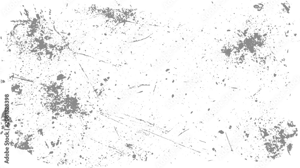 Fototapeta premium : Rough Shabby Background Design with Black and White Spots Overlay and Distressed Grunge Texture.