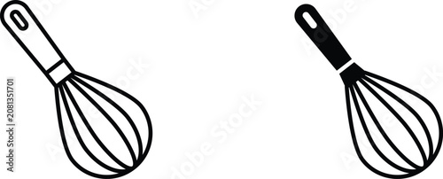 Obraz na plátně Egg beater icon for website projects