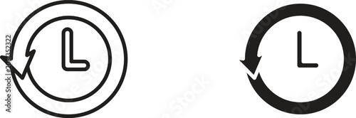 Photos History icon for website projects