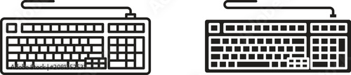 Fotografie Keyboard icon for website projects