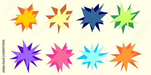 Foto Spark abstract element vector