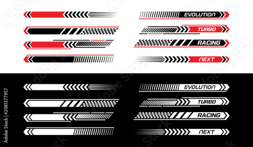 sticker graphic design lines