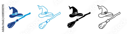 Wizard Icon Set Multiple Style