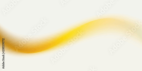 Canvastavla Abstract flowing golden wave on a soft cream background, evoking a sense of elegance and fluidity, a subtle gradient transition from deep ochre to a bright luminous yellow, creating a gentle