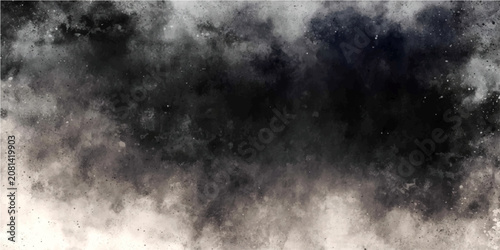 Tableau sur toile Dark swirling smoke clouds with abstract texture and dramatic lighting conveying a sense of mystery and intensity