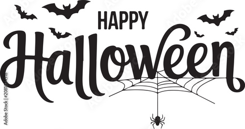 Foto Happy Halloween lettering