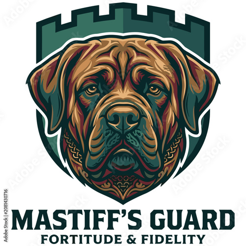 Foto Mastiff’s Guard The Fortitude and Fidelity Crest logo