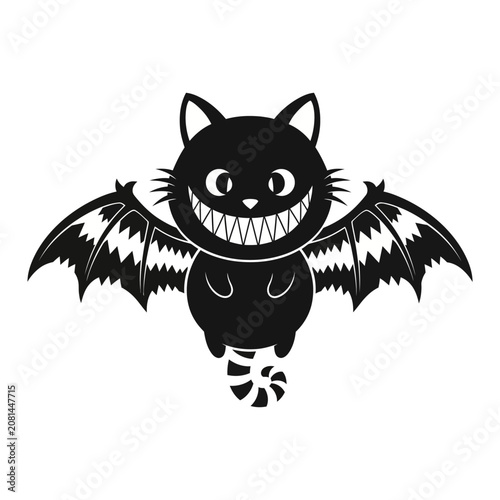 Cat with Bat Wings
