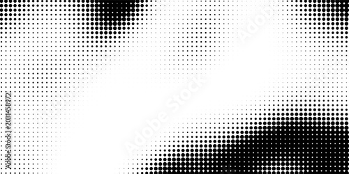 Halftone pattern background. Vector illustration . Minimal geometric background.  Abstract halftone texture with dots.