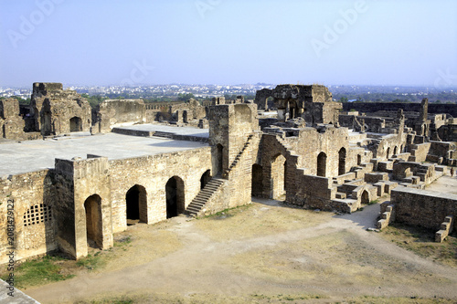 Foto ancient fort ruins