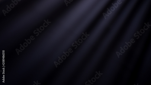 Abstract horizontal blur illustration with soft dark tones of black, gray, and blue. Perfect for texture, design, and modern background themes.