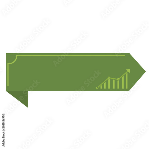 Business Growth Ribbon Banner Template