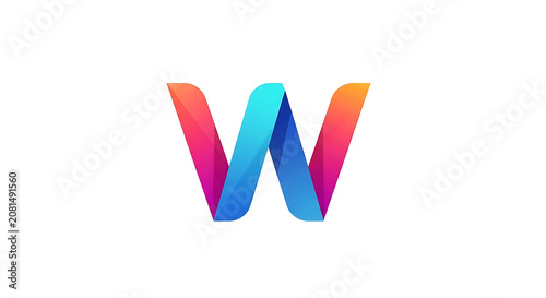 Vibrant abstract with overlapping colorful wavy shapes