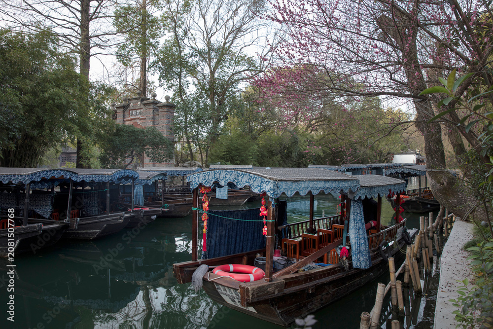 Obraz premium Nanxun ancient town of Huzhou city, Zhejiang province, China