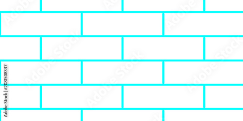 Bild auf Leinwand Pavement slab road seamless mosaic wall decoration stone concrete surface tiles