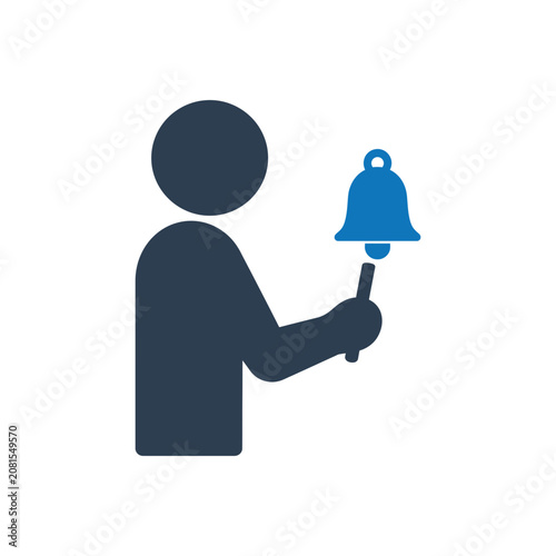 Foto Death Knell Mourning Bell Icon