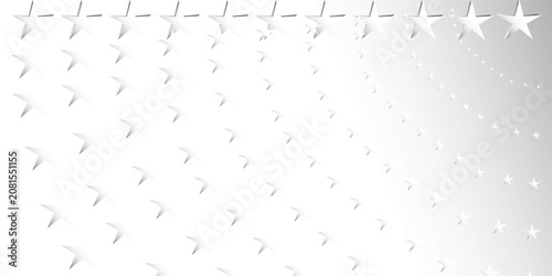 Bilde på lerret Minimal abstract dark black and white background of victor art cube
