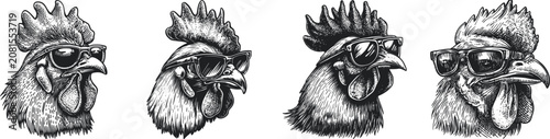 Stylish Roosters