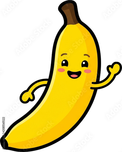 banana cartoon illustration
