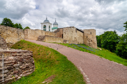 Картината върху платно Ensemble Izborsk fortress, Izborsk, Pskov region, Russia