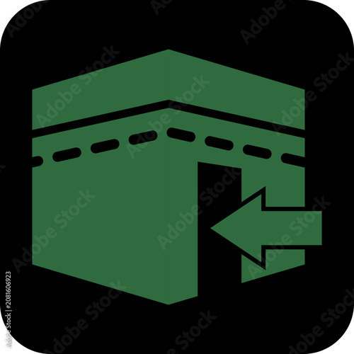 Sticker Kaaba door gate Bab