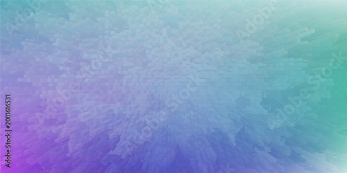 Abstract blurred background image of blue, purple, green colors gradient used as an illustration. Designing posters or advertisements.