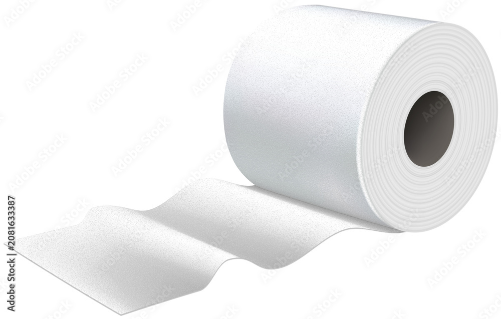 Fototapeta premium roll of toilet paper