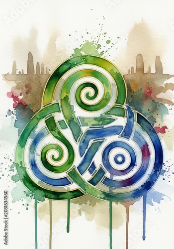 Whispers of Three, a Spiral's Embrace