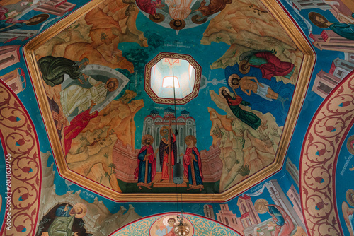 Billede på lærred The Architectural and Spiritual Beauty of Orthodox Churches in Moldova