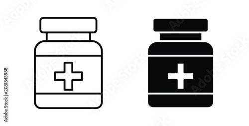 Tableau sur toile Supplement icon