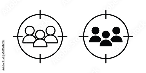 Foto Target audience icon