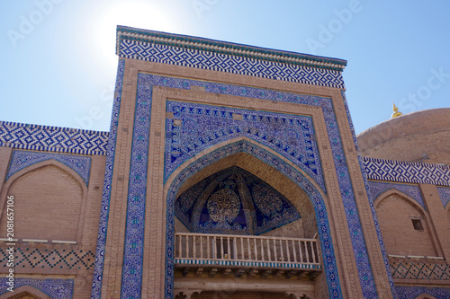 Madrassah à Khiva ouzbékistan