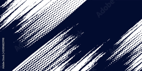  abstrak Dots halftone white u0026 blue color pattern gradient grunge texture background. Dots pop art comics sport style vector illustration