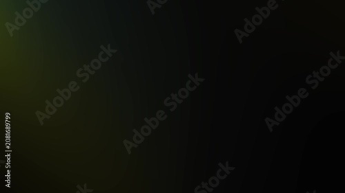 Atmospheric dark green background with a gradient. Minimalistic green overlay for video. Smooth green light transition on a dark background. Seamless loop.