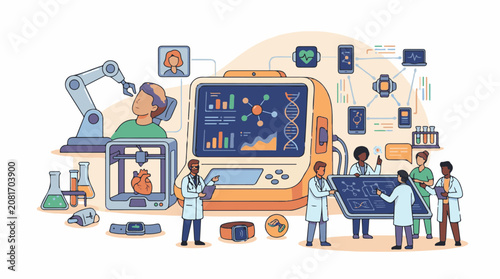 Modern medical research and 3D printing of organs and DNA