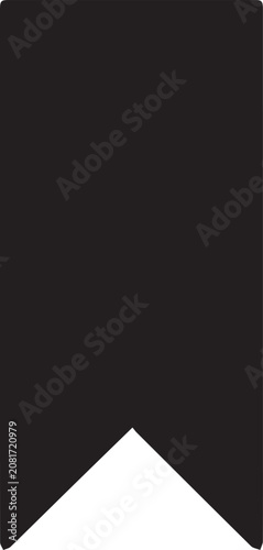 Minimalist white isosceles triangle geometric shape Vector