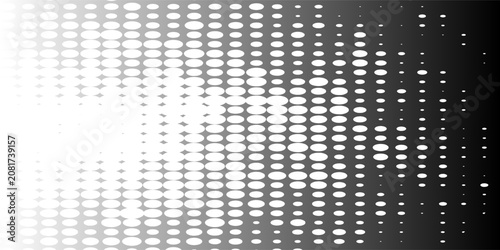 Glitch distorted grunge layer  . Noise destroyed texture . Trendy defect error shapes . Overlay grunge texture . Distressed effect .Vector shapes with a halftone dots screen print texture.