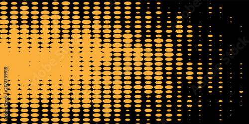 Glitch distorted grunge layer  . Noise destroyed texture . Trendy defect error shapes . Overlay grunge texture . Distressed effect .Vector shapes with a halftone dots screen print texture.