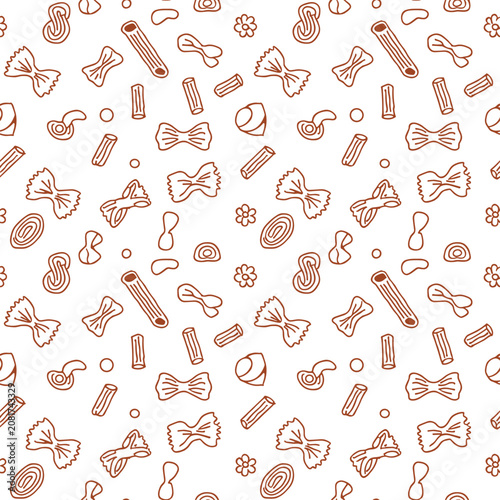 Fotografía Pasta Pattern Collection