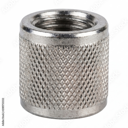 Принти на полотні Generic fluted machine reamer cutting tool isolated on white.