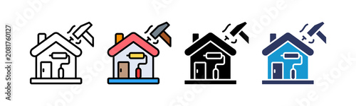 Home Renovation multiple icon