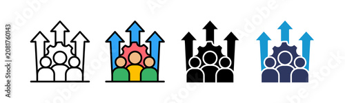Development Team multiple icon