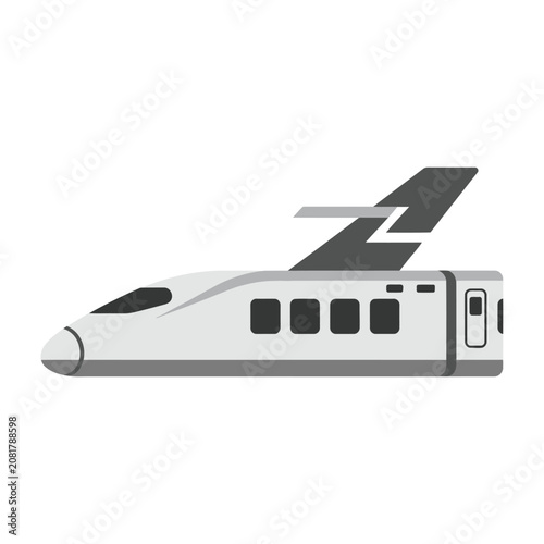High-speed train bullet train transportation technology